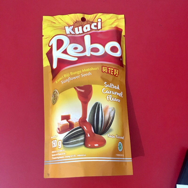 

Kwaci rebo rasa karamel kemasan 150gr