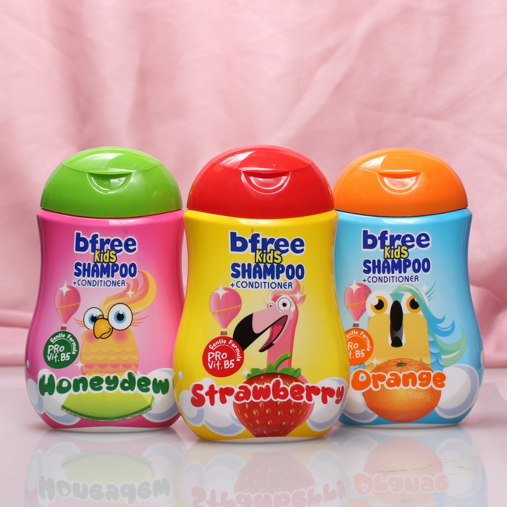 Bfree Kids SHAMPOO + CONDITIONER 200ml/Sampo Anak Anak Penumbuh Rambut/Sampo Anak Kecil/sampo kondi 