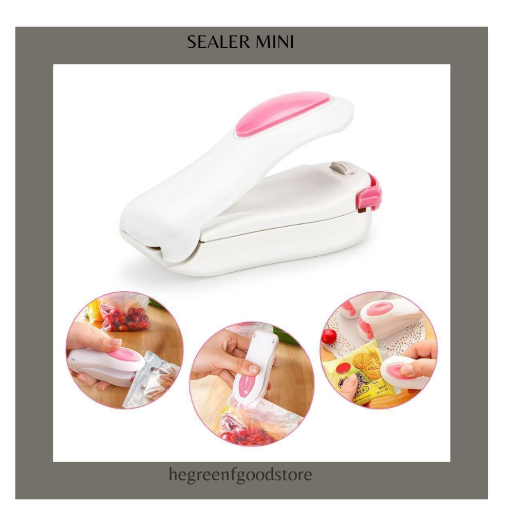 BEST SELLER✅ Hand Sealer Mini Perekat Plastik Pembungkus Snack Alat Press Mini Makanan