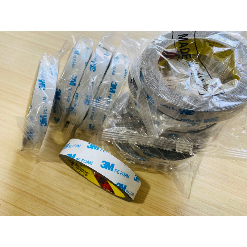 

DOUBLE TAPE 3M PE FOAM ISOLASI BOLAK BALIK 20MM X 4,5 Meter