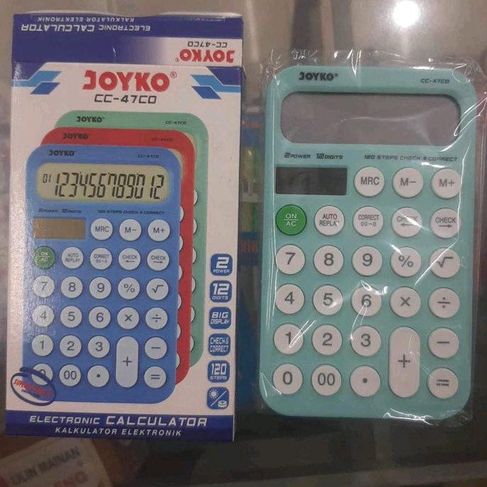 

Calculator Joyko CC 47CO kalkulator serba guna