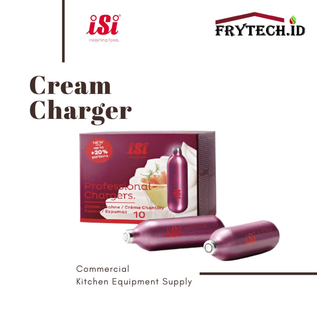 

iSi Cream Charger import dari Austria. Halal dan Aman - 1 Box