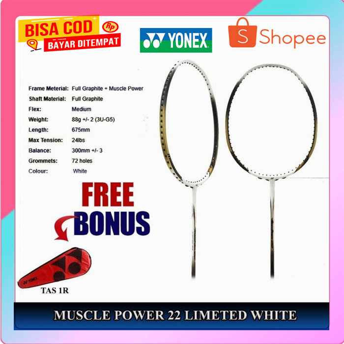 Raket Badminton Yonex Muscle Power 22 Limited 