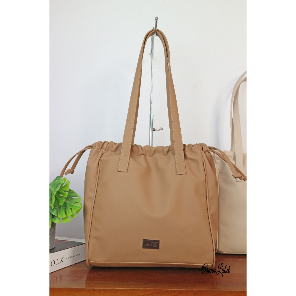Aruna-Tote bag wanita /Tas serut wanita/Tote BARSHA/Tote bag serut murah premium