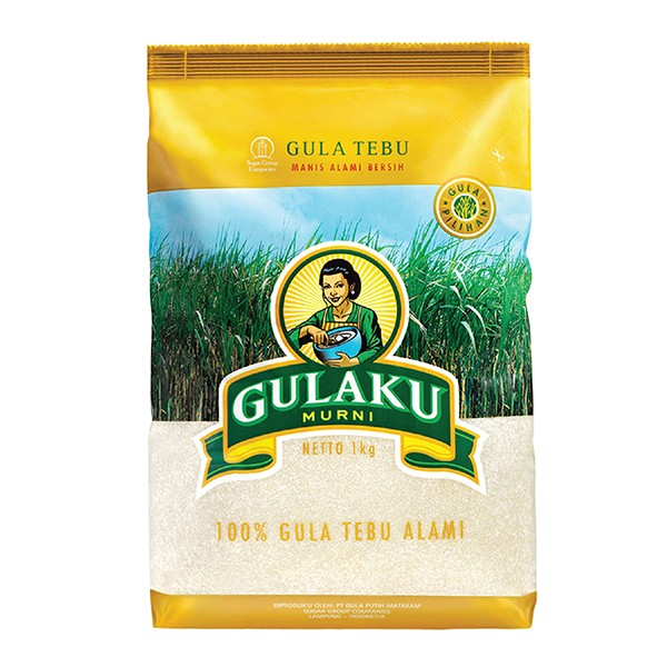 

Gula Pasir Gulaku premium 1kg /Gula ku Tebu Indonesia