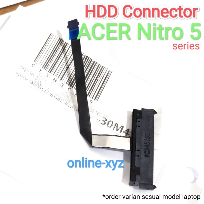 kabel Konektor Ssd Hdd Sata kit ACER Nitro 5 AN515-42 43 44 45 46 47 48 nitro5