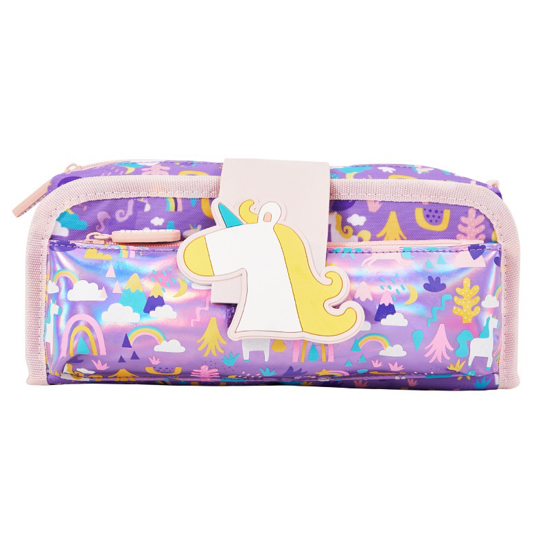 

Kotak Pensil motif Unicorn Kotak Pensil Mermaid Sequin Organizer Pencil Case bahan Waterproof