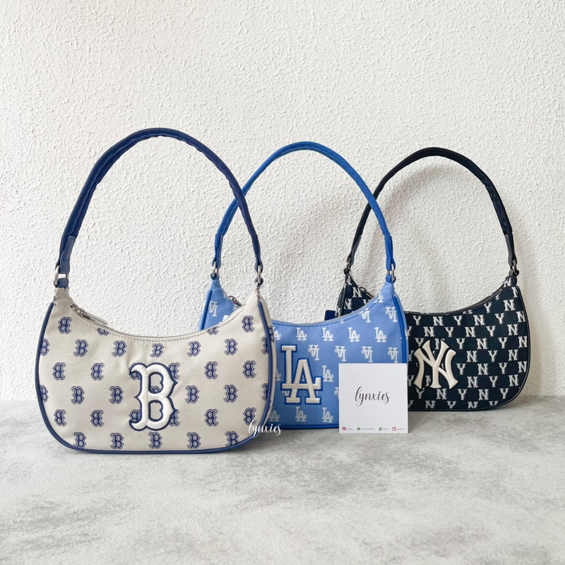 [READY STOCK] MLB MONOGRAM JACQUARD HOBO BAG