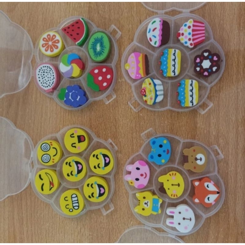 

RO Penghapus Pensil Buah Hewan Kue Emoji 805