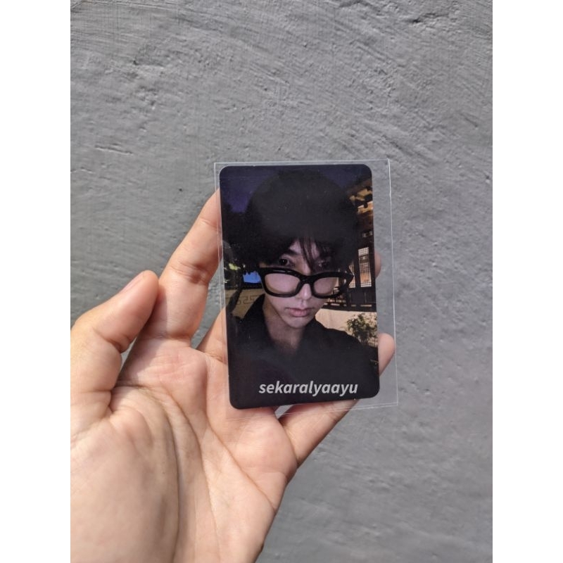 Photocard Yesung Super Junior The Road : Celebration