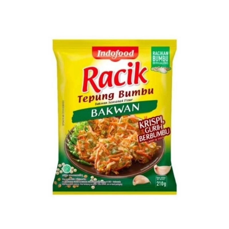 

INDOFOOD TEPUNG RACIK BAKWAN 210GR