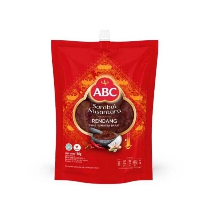 

ABC SAMBAL RENDANG POUCH 180GR