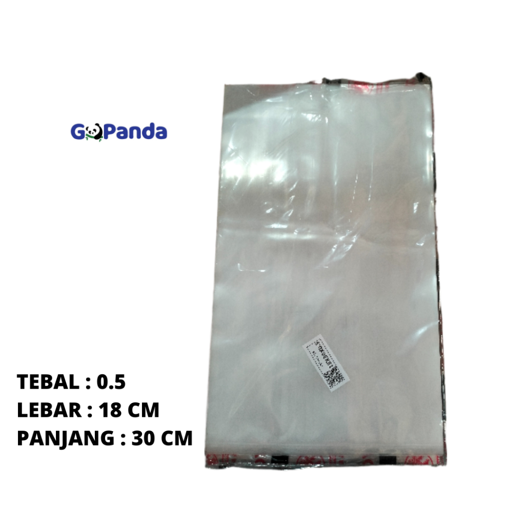 Kantong Plastik Plastic Bag PP JOYO BOYO  Bening Transparan TEBAL 0.5