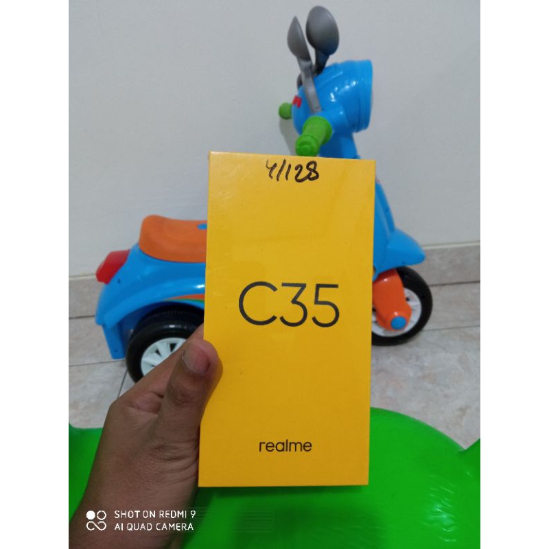 Realme C35 4/128 garansi resmi
