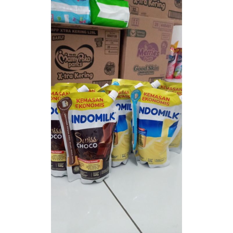 

Indomilk kental manis swiss choco dan vanila