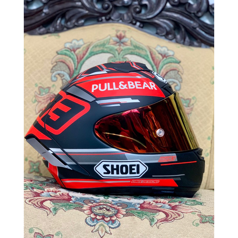 [ORIGINAL] SHOEI X14 BLACK CONCEPT MULUS SEPERTI BARU