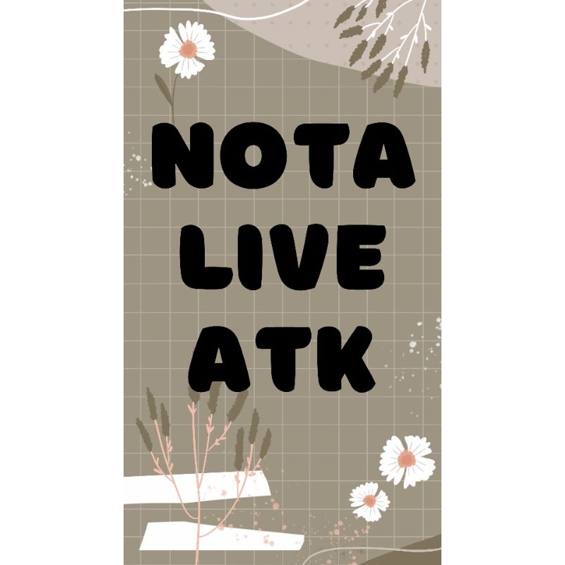 

NOTA LIVE PRODUK ALAT TULIS || BUKU BOLPOIN PENSIL PENGGARIS