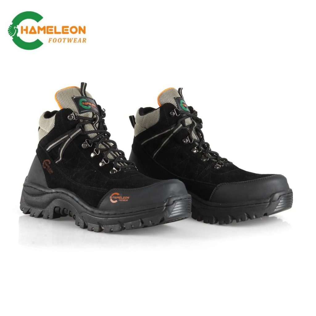 Sepatu Safety Pria Gunung Haiking Adventure Ujung Besi