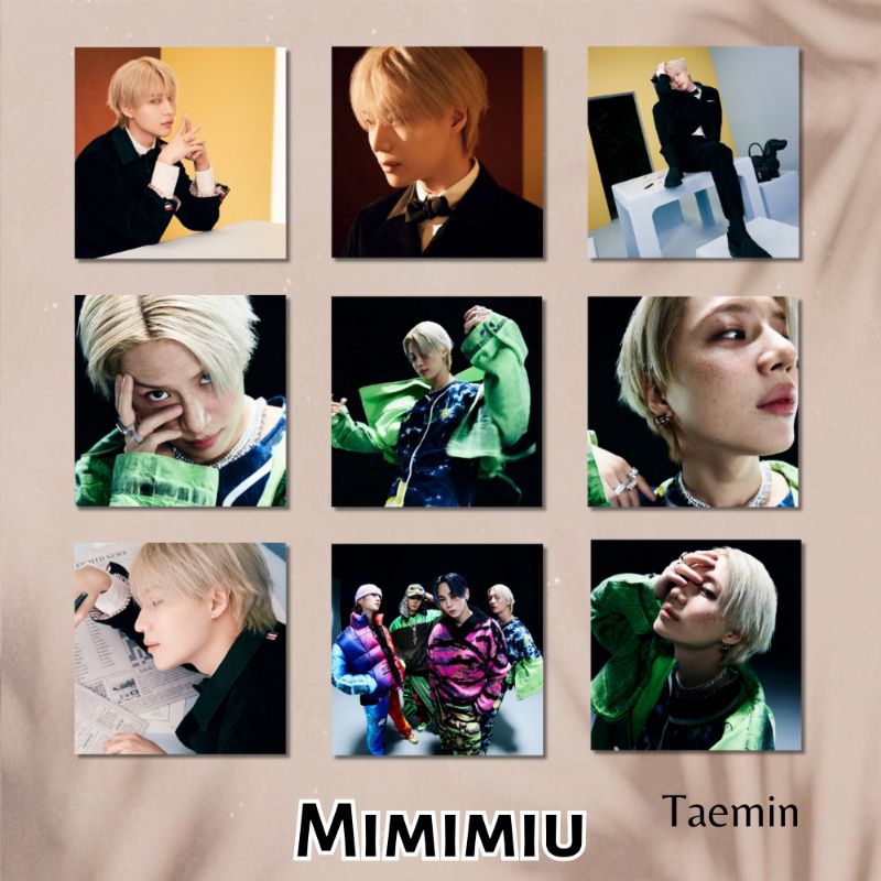 

[Mimimiu] sticker dan foto 2R shinee hard set 9x6cm