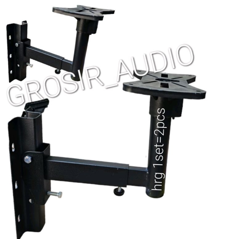 BRACKET SPEAKER DINDING FAHRENHEIT BS403F HARGA 1PASANG=2PCS ,WALL BRACKET FAHRENHEIT BS 403F ,FAHRE