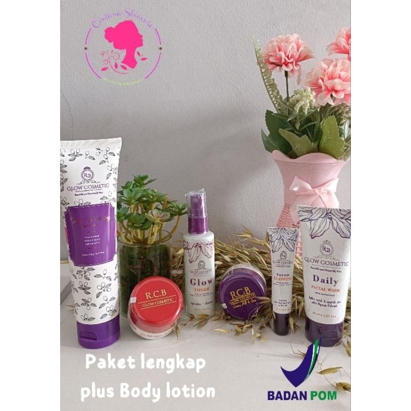 PAKET LENGKAP RCB GLOW PLUS BODY LOTION