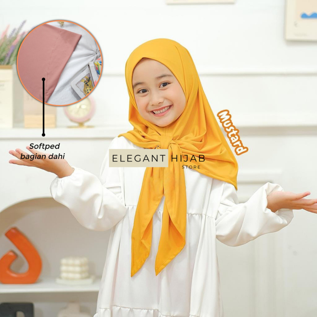 Segitiga Soft Pet Instan Jersey Remaja 5 - 10 Tahun