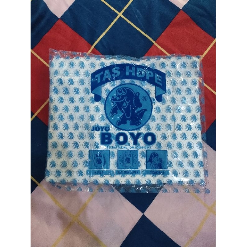 Kantong Kresek Boyo Putih 35x52/Kresek DOFF BOYO