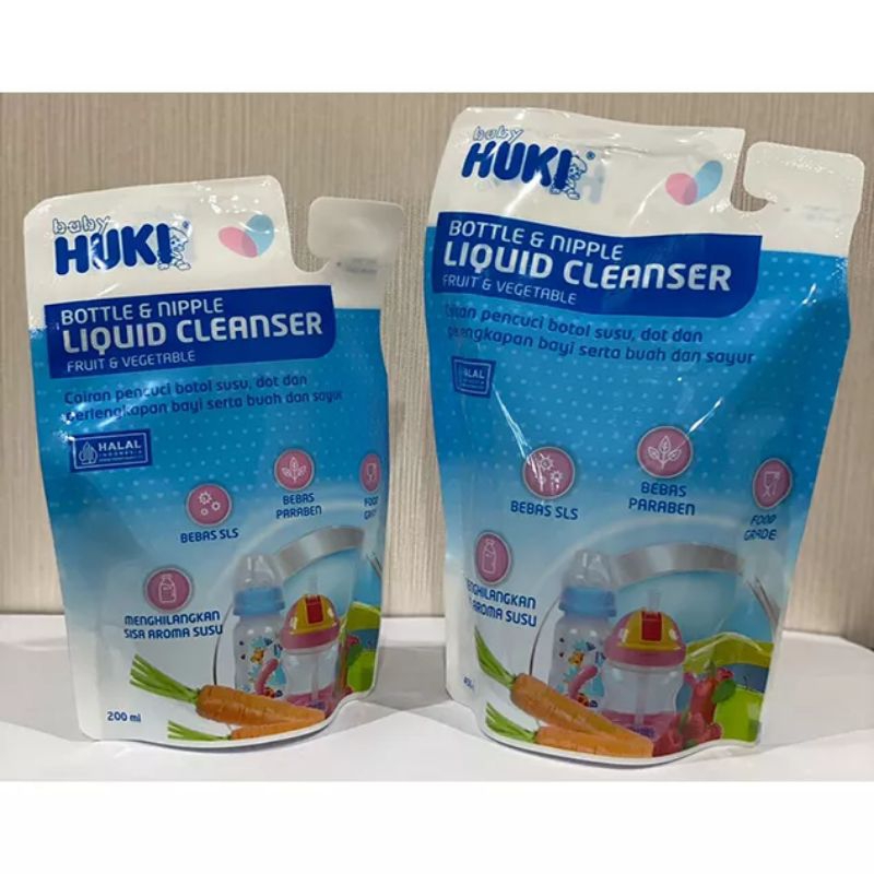 Baby Huki Liquid Cleanser Fruit & Vegetable