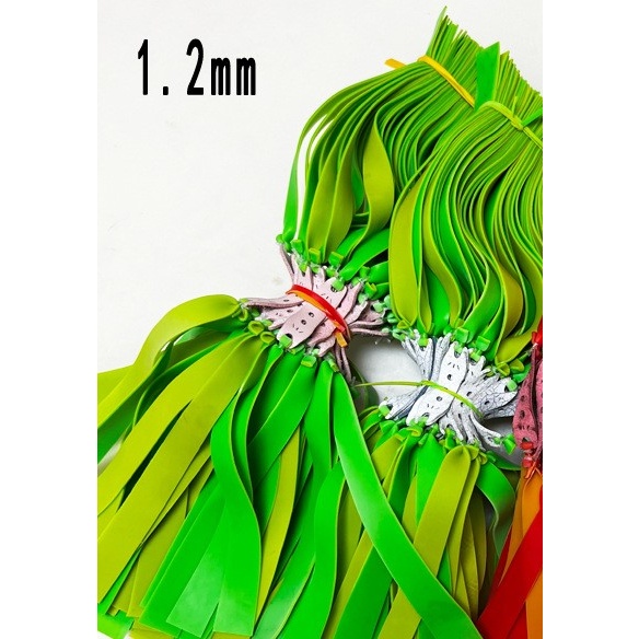 Karet ketapel slingshoot flatband ukuran 1.2 mm