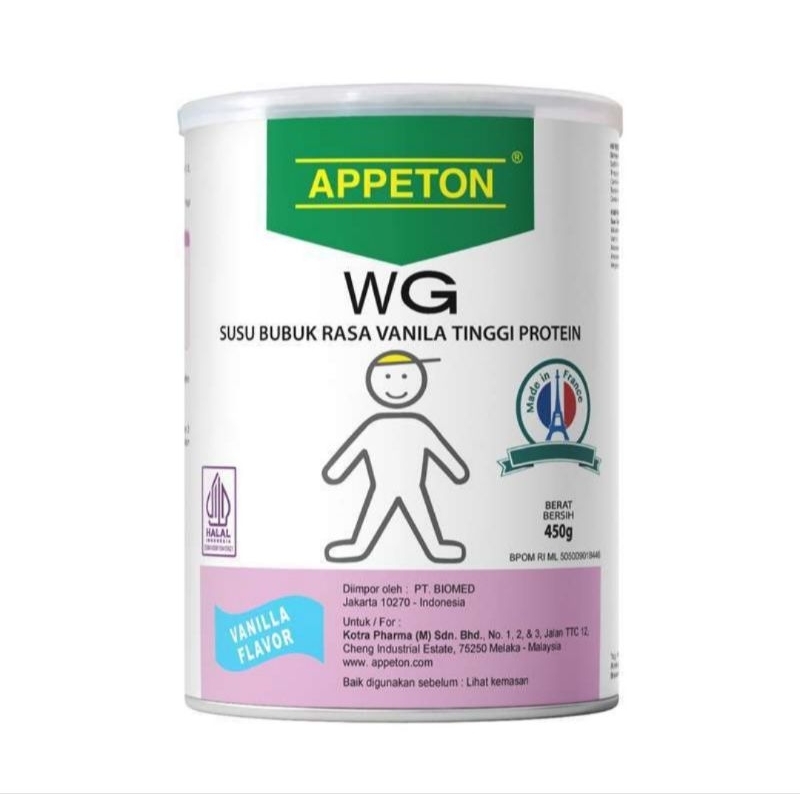 

Appeton Weight Gain Child Vanila 450 gram