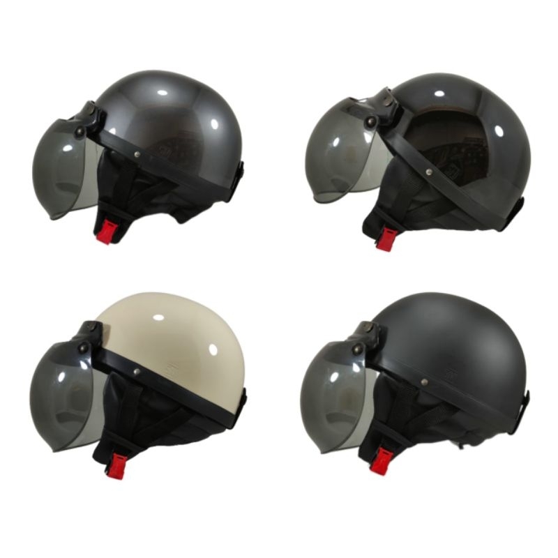 HELM VESPA BOGO SETENGAH ALL VARIAN