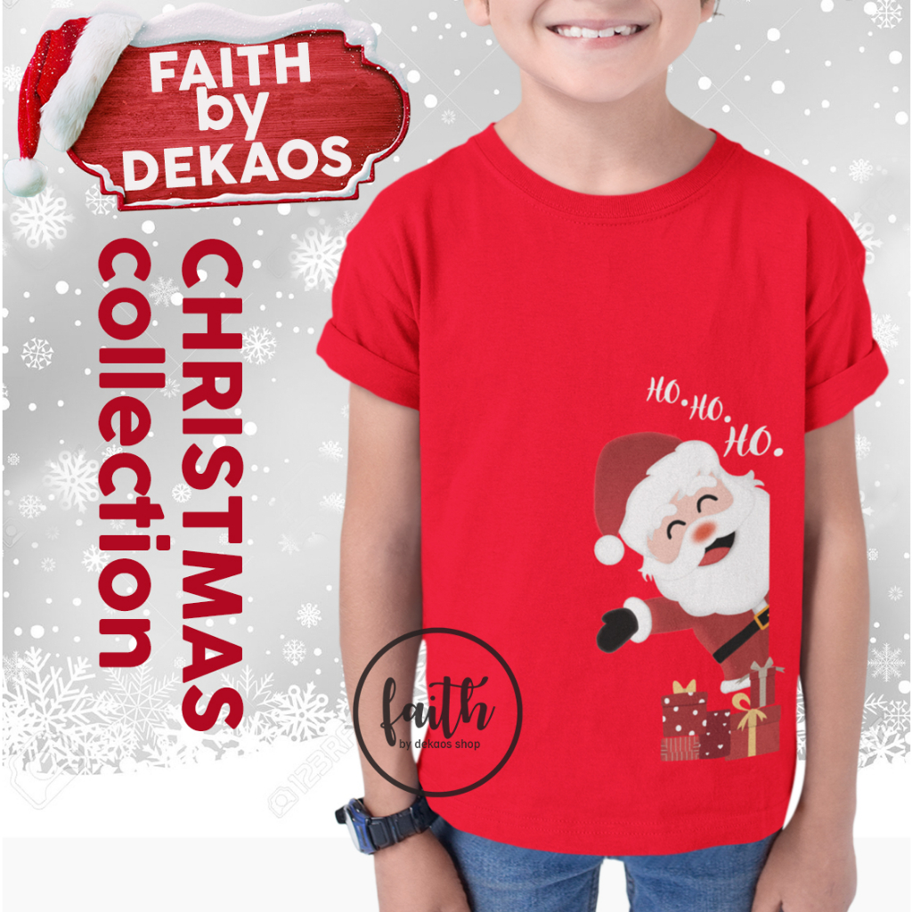 BAJU NATAL ANAK / KAOS NATAL ANAK / BAJU NATAL / BAJU NATAL TERBARU / BAJU NATAL COUPLE KELUARGA / K