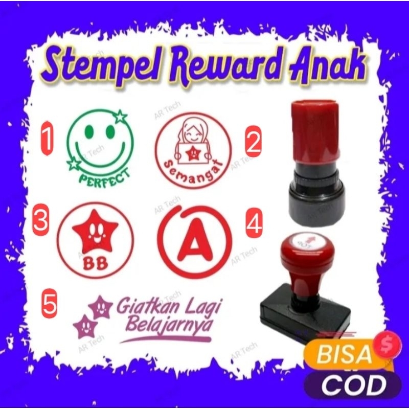 

Stempel Penilaian, stempel guru, stempel Reward Anak, stempel mini ,stempel imut