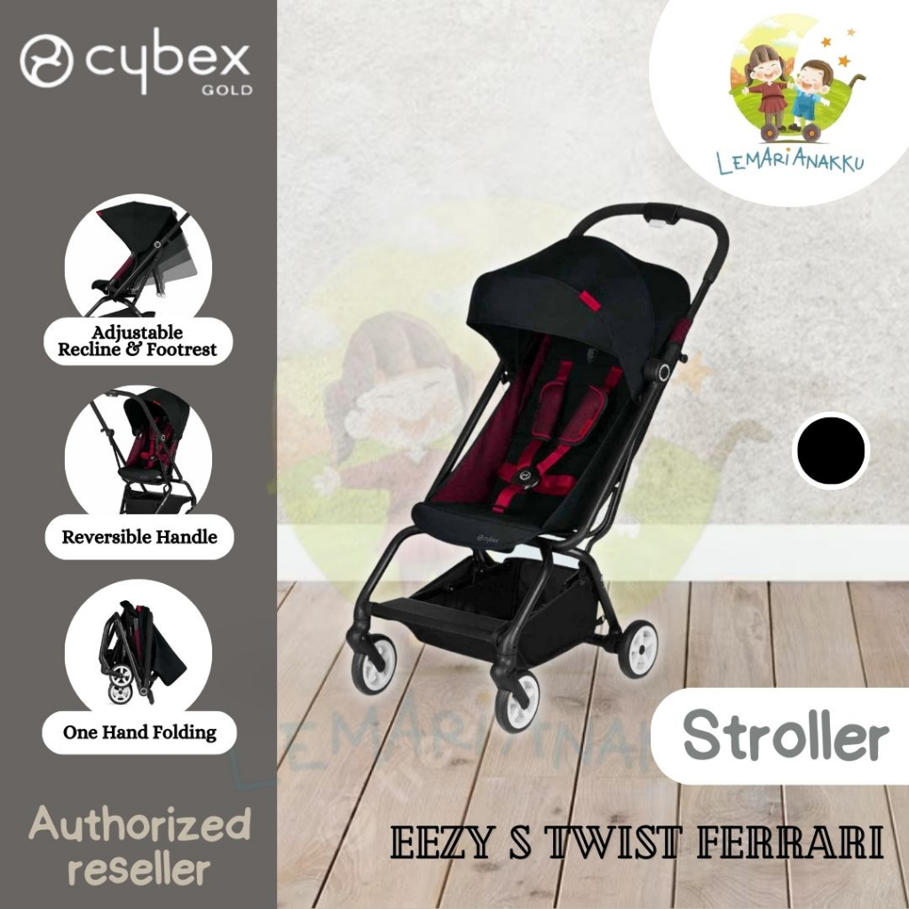 Cybex Stroller Eezy S Twist Ferrari Original New cabin Size