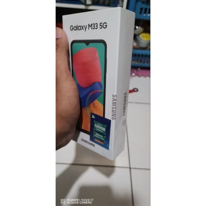 Samsung galaxy M33 5G Ram 8/128 GB Garansi Resmi