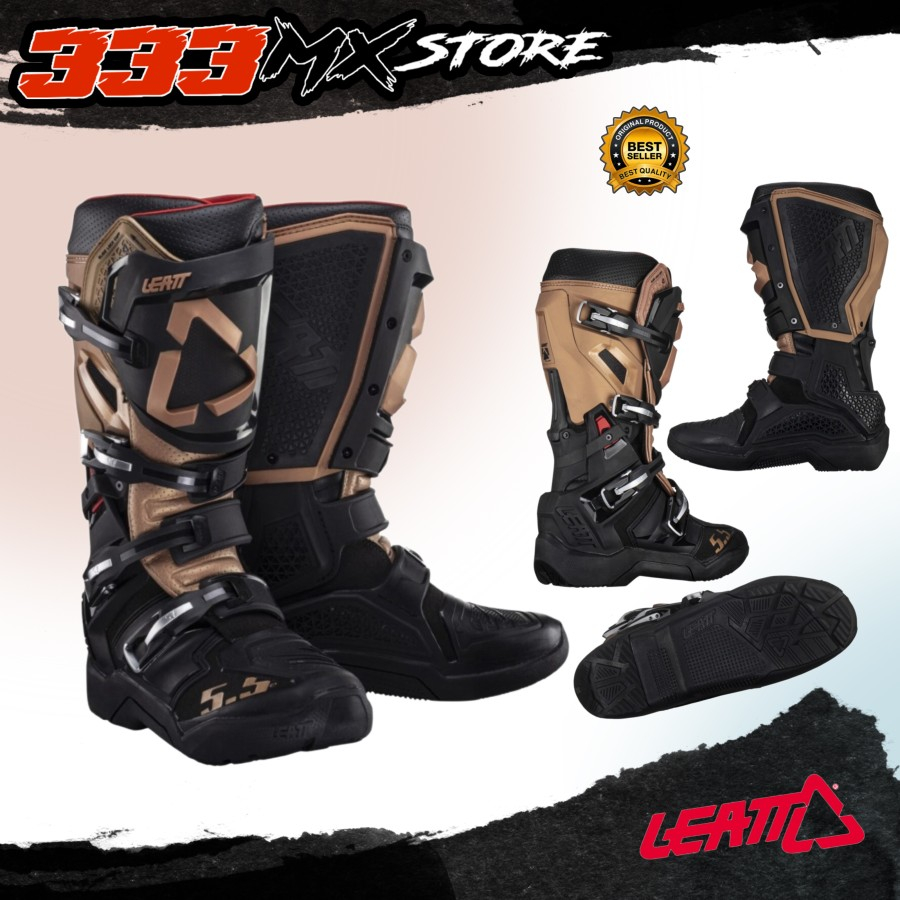 LEATT 5.5 ENDURO SOLE COPPTER 24 SEPATU LEATT ENDURO ADVENTURE TRABAS