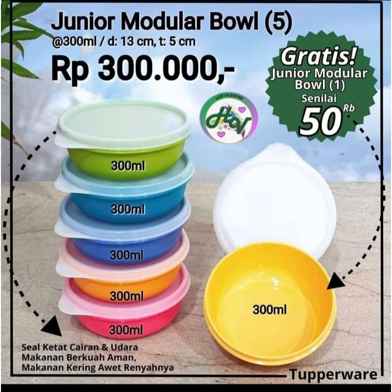 Junmod , tutup Junior Modular Bowl , seal Junmod Bowl