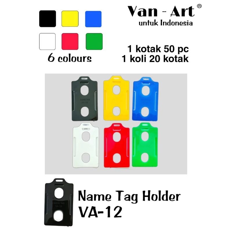 

(HARGA per 1 PCS)Name Tag Holder/tempat ID CARD/name tag