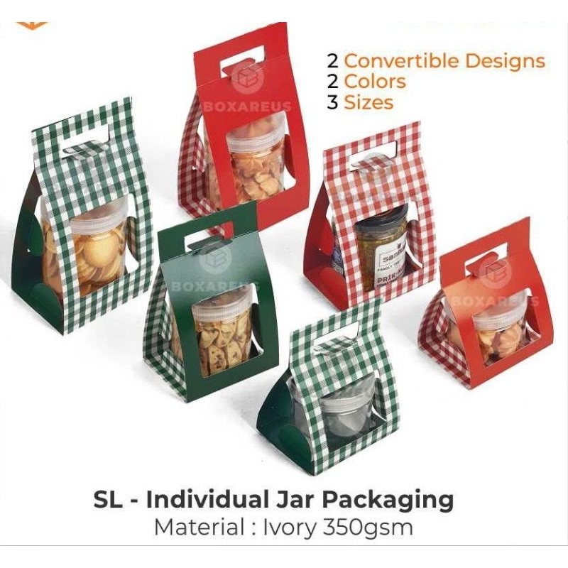 

Selongsong Natal Jar Isi 10pcs / Box toples Natal / Dus Christmas