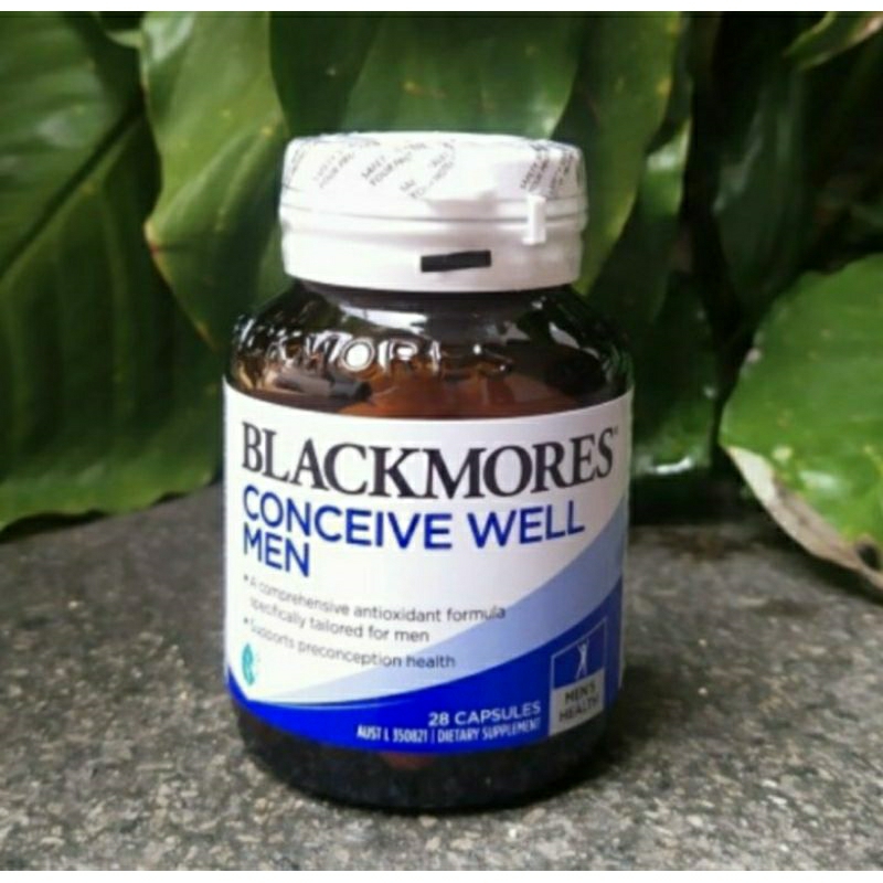 Blackmores conceive well men 28 caps suplemen kesuburan pria