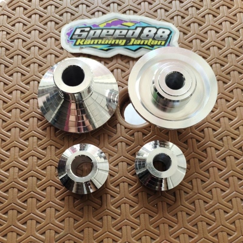 BOS"AN VELEK DEPAN NINJA R SS RR , VELEK RCB V ROSSI VND DRIK SETANDAR MODEL CNC KILAP