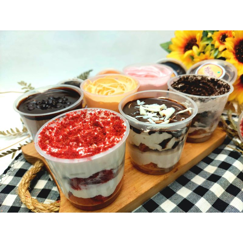 

Red Velvet Yogurt Cheese cake cup