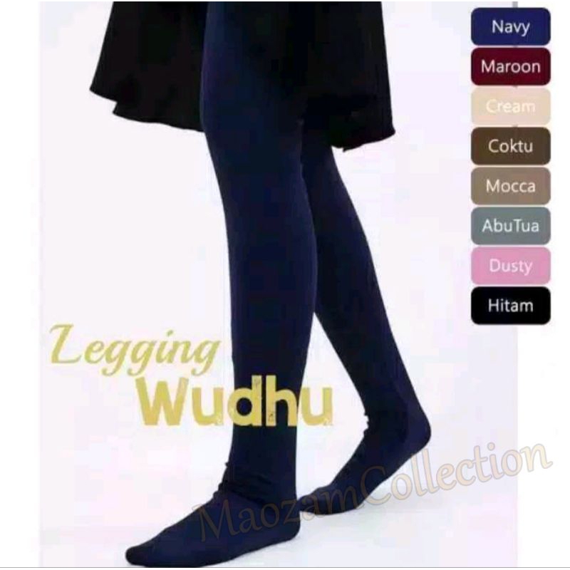 LEGGING WUDHU / LEGGING WUDHU MUSLIMAH / LEGGING/KWALITAS PREMIUM / SPANDEK RAYON SUPER /
