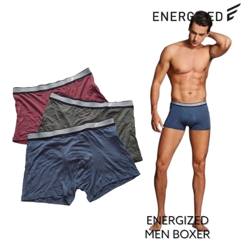 Panty (Celana Dalam) Pria|Laki|Cowo Energized Form Fit Boxer 6839