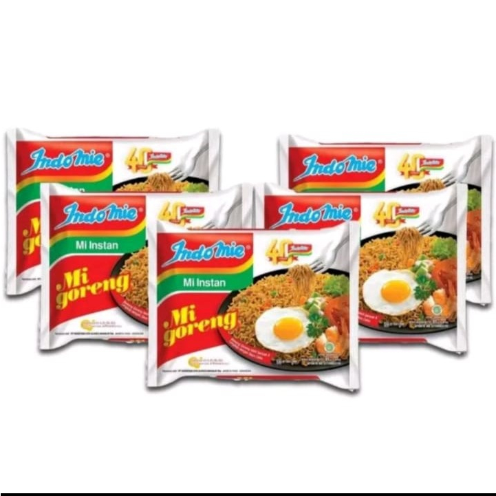 

Indomie Goreng 80Gr 5Pcs