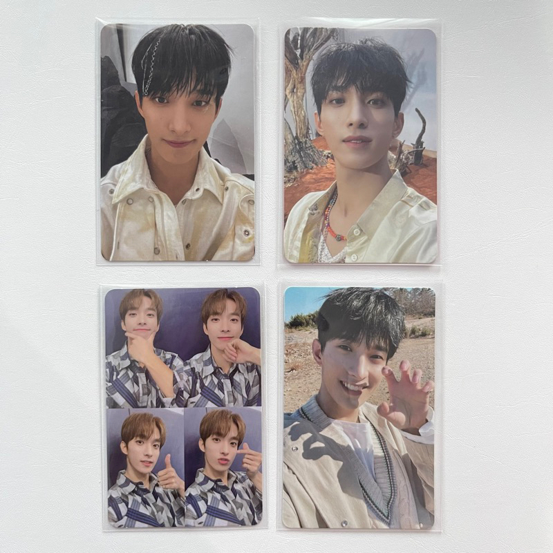 Seventeen DK Dokyeom Seokmin Photocard PC Face The Sun FTS henggarae grid