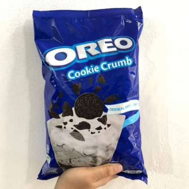 

OREO COOKIE CRUMB 1KG REMAHAN OREO KEMASAN 1KG