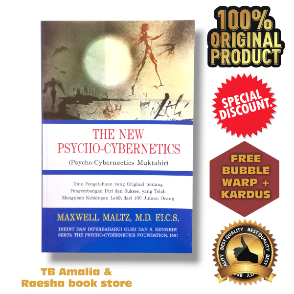 Buku Psycho Cybernetics Muktahir - Maxwell Maltz