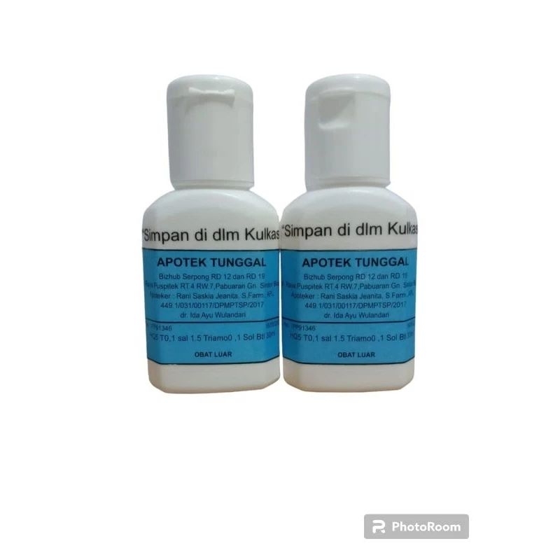 FLEKSOL HQ5 100% ( APOTEK TUNGGAL ) serum penghilang flek hitam di wajah