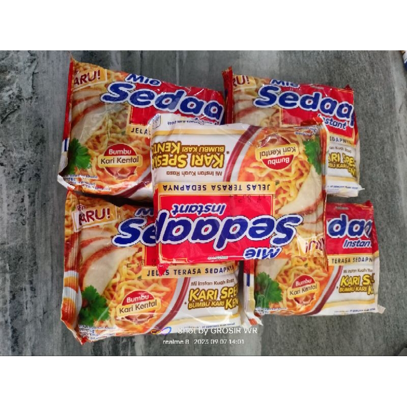 

mie rebus sedap kare spsial kental paket 5pc